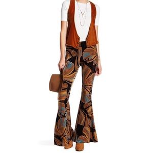 FREE PEOPLE Float On Velvet Flare Pants